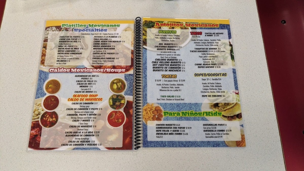 Taquería La Auténtica Menu - Image 3